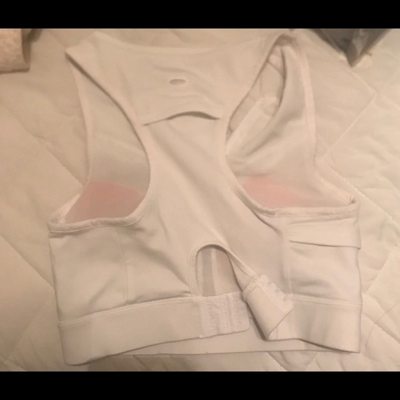 Gymshark White NonStop Bra- XS - Picture 4 of 6
